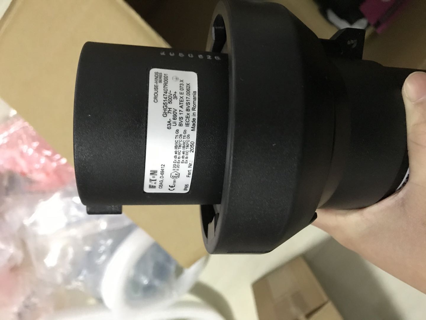 伊頓EATON防爆插頭 GHG5127506R0001